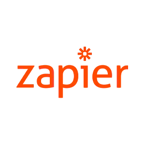 Zapier logo for workflow automation integration