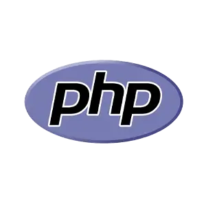 PHP logo for custom AI agent backend development