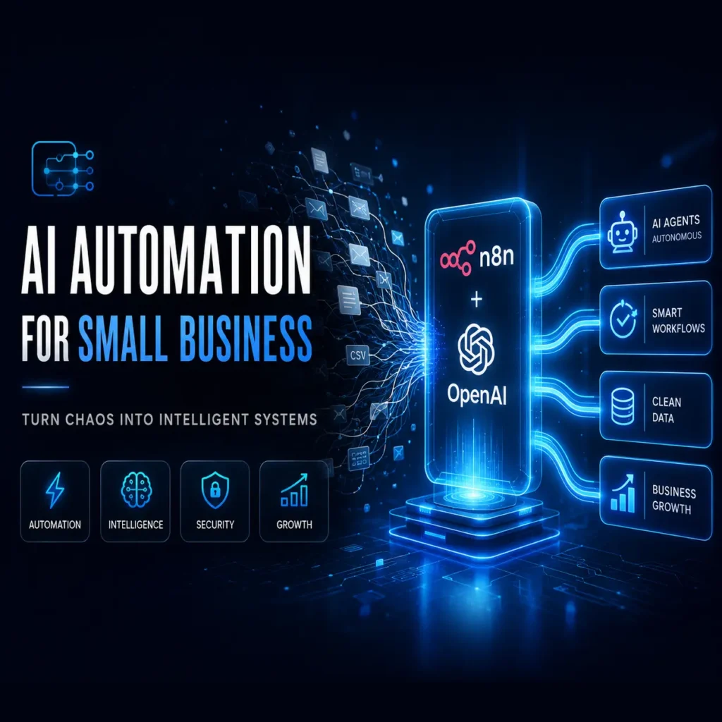 AI automation services for small business operations service image