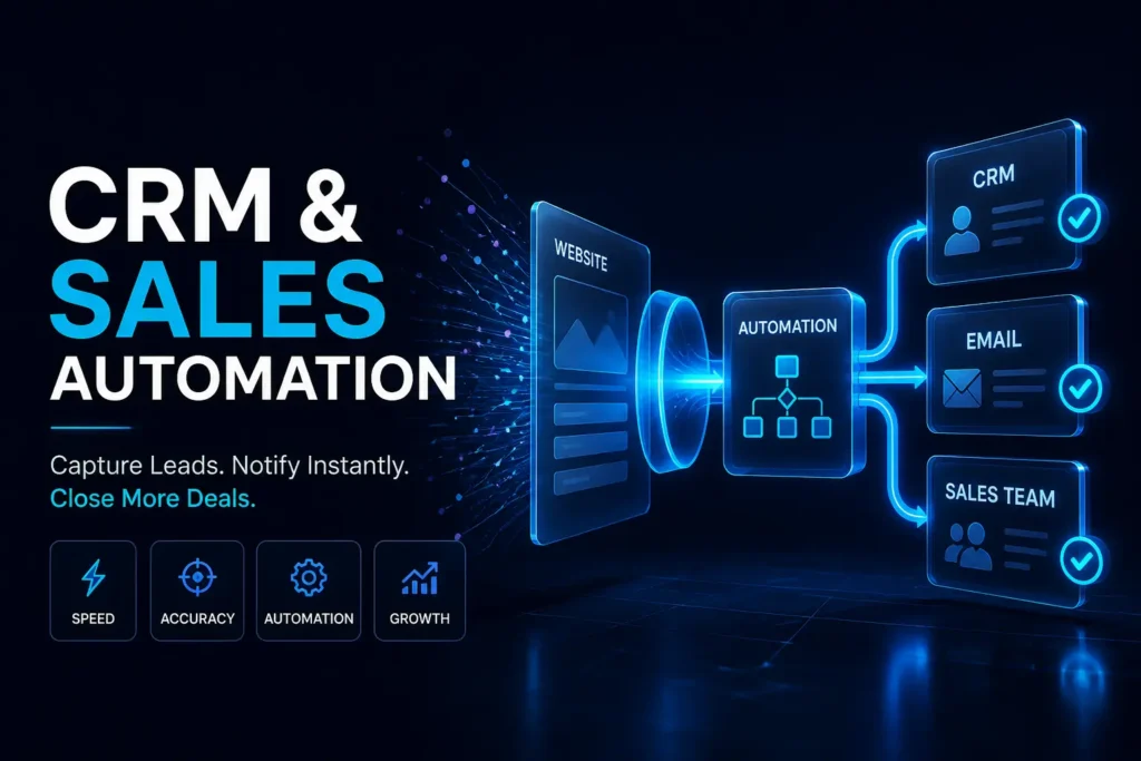 n8n CRM and sales automation workflow for B2B lead management