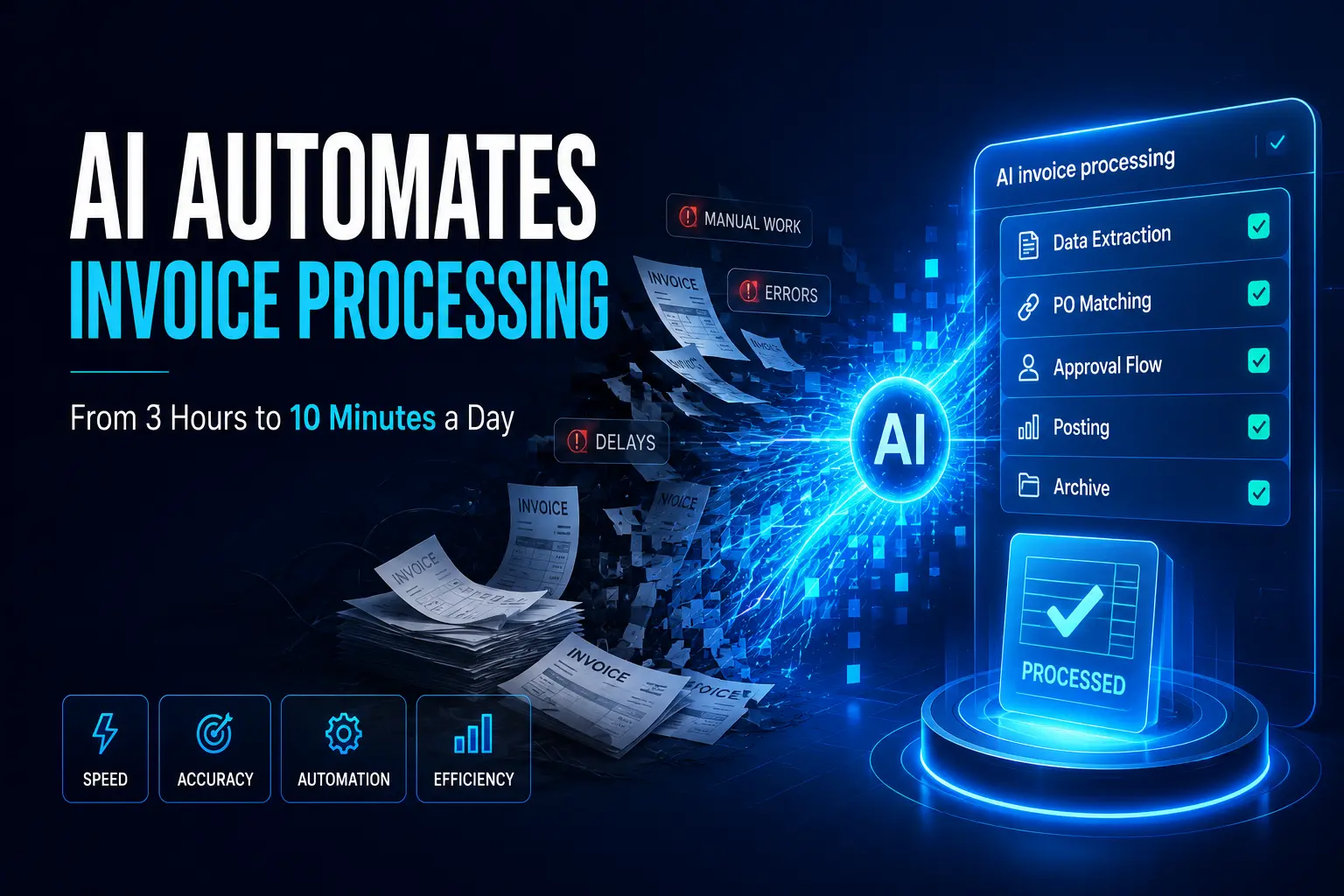 Factuurverwerking automatiseren met AI Van 3 uur naar 10 minuten per dag - ai agents laten maken