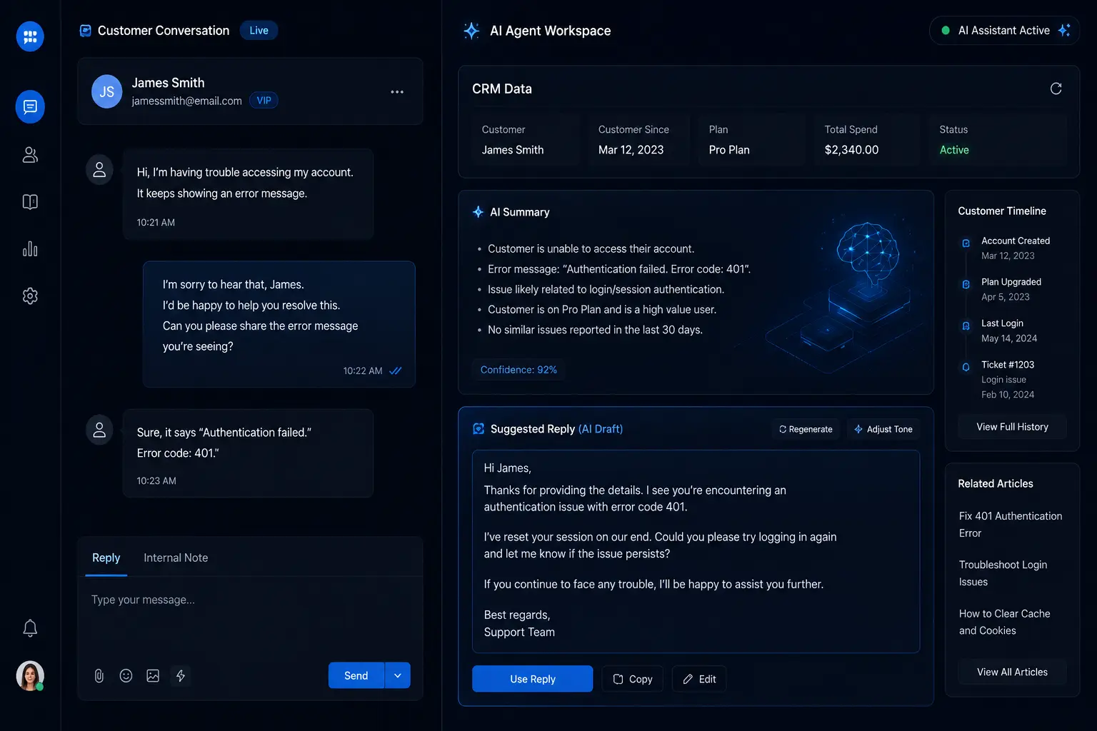 Support ticket automatisering: De blauwdruk om je responstijd van 8 uur naar 8 minuten te brengen 40 AI Gegenereerde Antwoordsuggesties - AI Agents Laten Maken